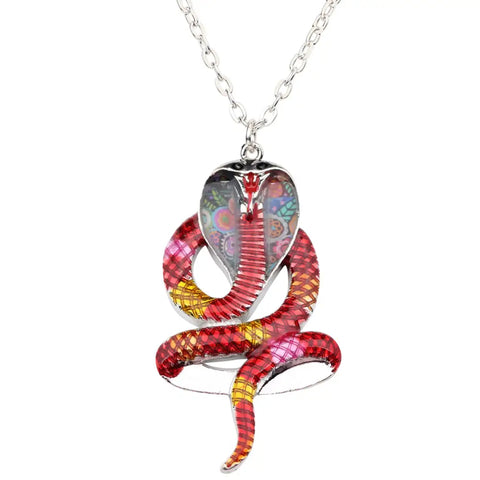 Multicolor Snake Necklace