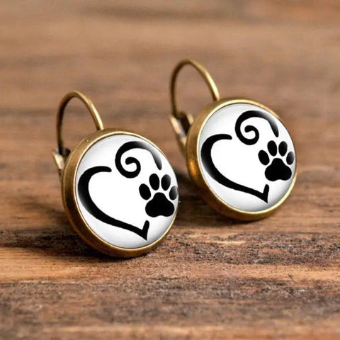 Must Love Paws Earrings