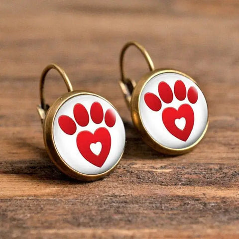 Must Love Paws Earrings