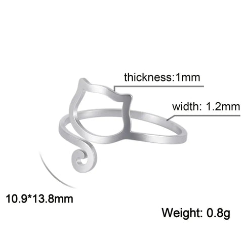 "My Cat" Ring