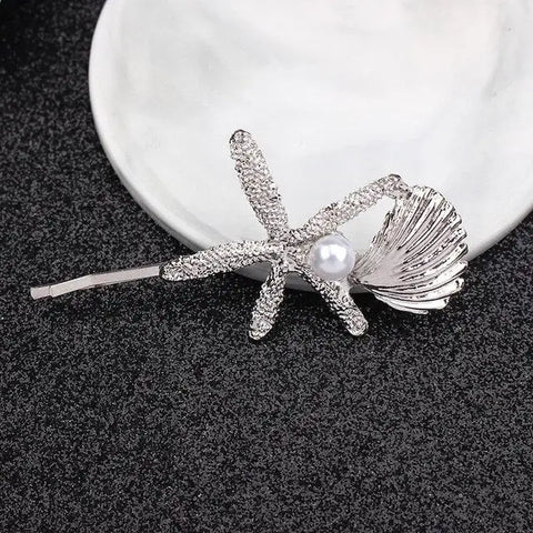 "My Sea" Hair Clip