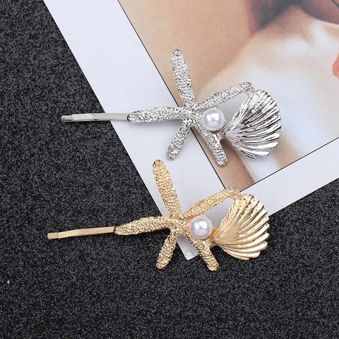 "My Sea" Hair Clip
