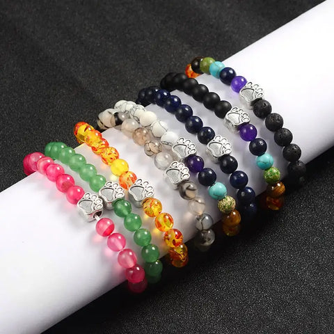 New Beads Paw Bracelet