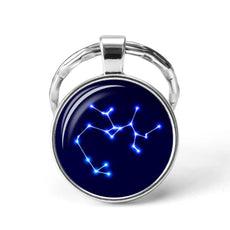 "Night in Blue" Keychain