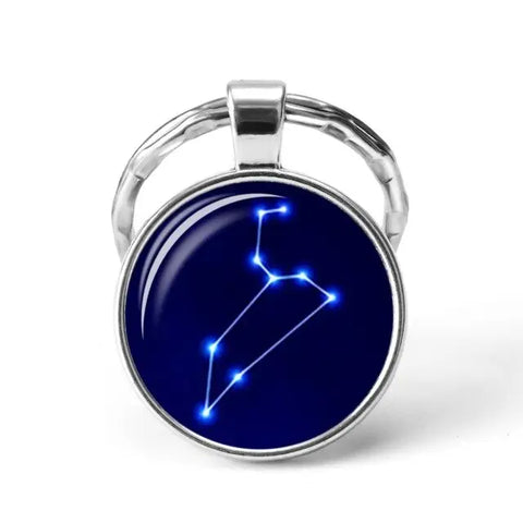 "Night in Blue" Keychain
