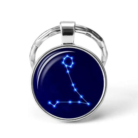 "Night in Blue" Keychain