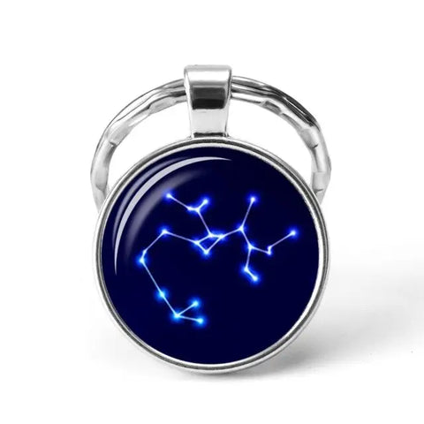 "Night in Blue" Keychain
