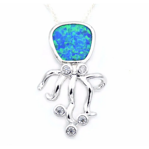 Octopus Opal Necklace