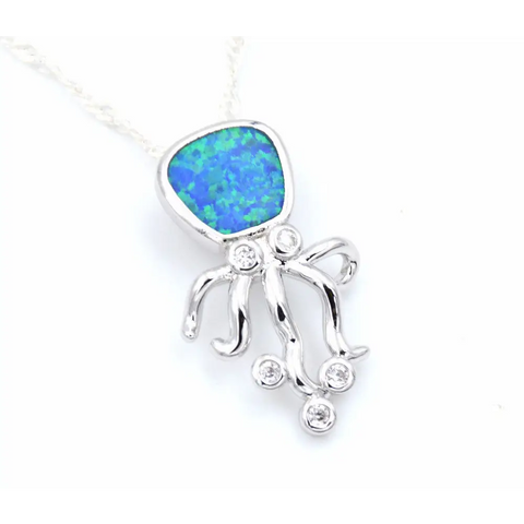 Octopus Opal Necklace