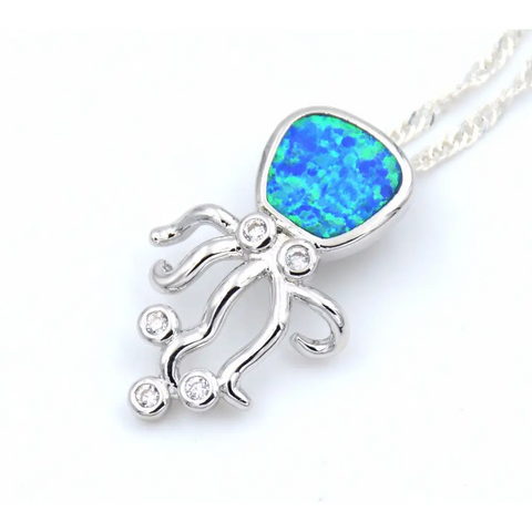 Octopus Opal Necklace