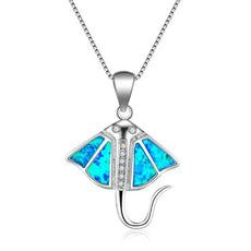Opal Stingray Necklace