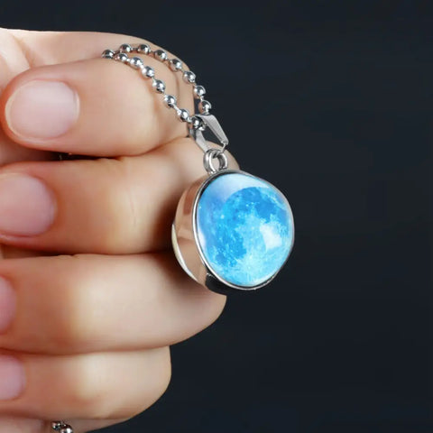 Outer Space Double Glass Necklace