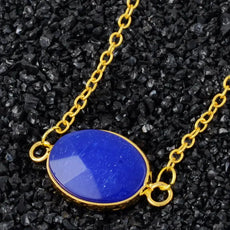 Oval Stone Necklace
