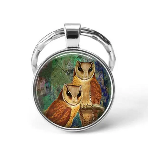 Owl Animal Keychain