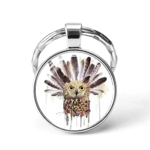 Owl Animal Keychain