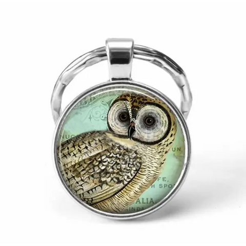 Owl Animal Keychain