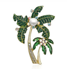 Palm Tree Brooch