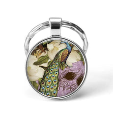 Peacock Keychain