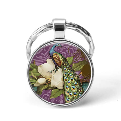 Peacock Keychain