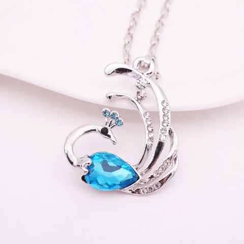 Peacock Necklace  (2 Color Styles)