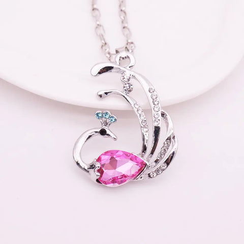 Peacock Necklace  (2 Color Styles)