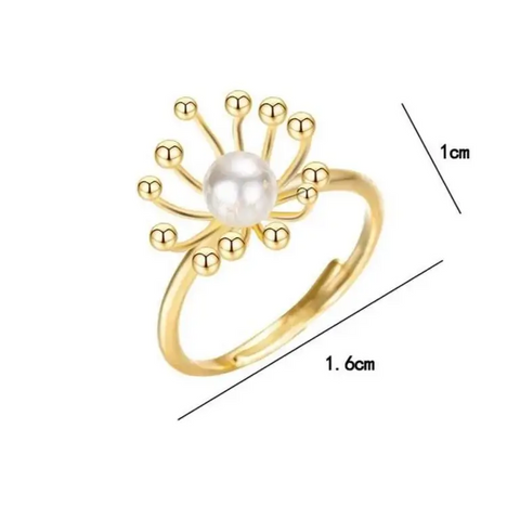 Pearl Adjustable Ring