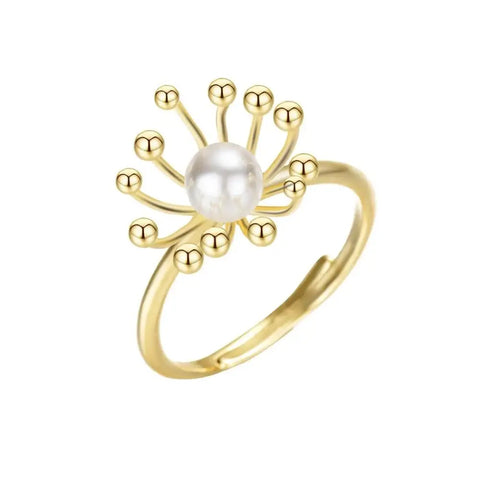 Pearl Adjustable Ring