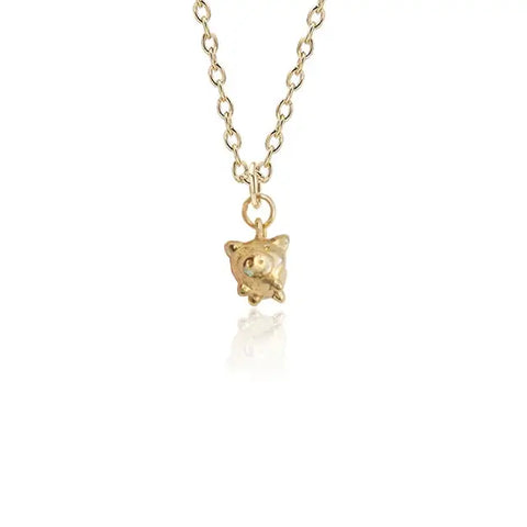 Pig Enamel Necklace