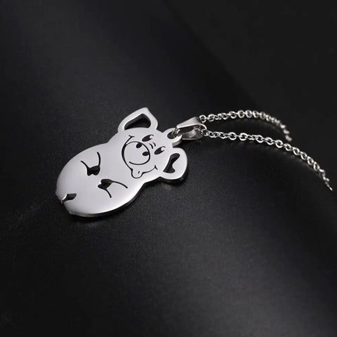 Pig Necklace