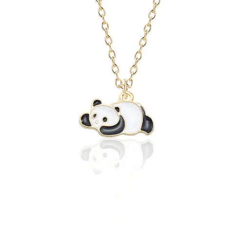 Playing Panda Necklace