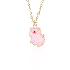 Playing Pig Necklace