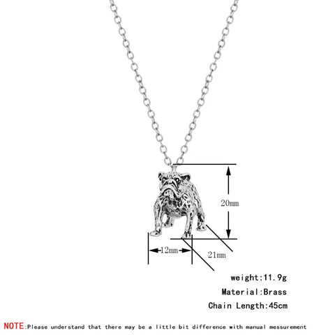 Pug 3D Necklace