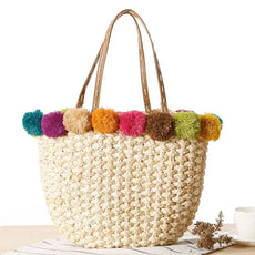 Raffia Beach Handbag
