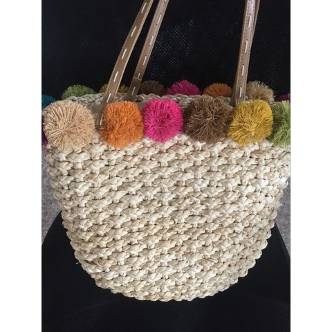Raffia Beach Handbag
