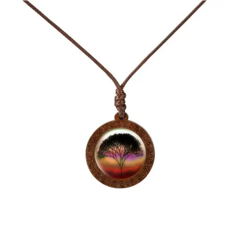 Remarkable Tree Wood Necklace
