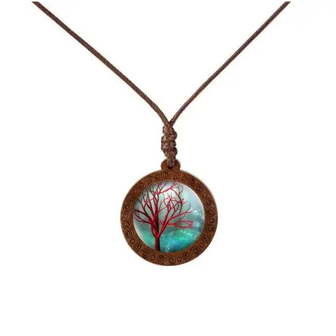 Remarkable Tree Wood Necklace