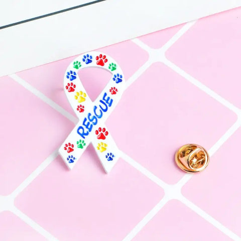 Rescue Ribbon Brooch
