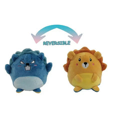 Reversible Lion Plush (double sided cat plush)