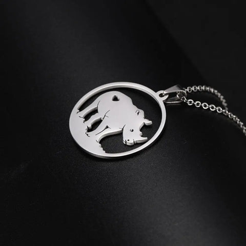 Rhino Necklace