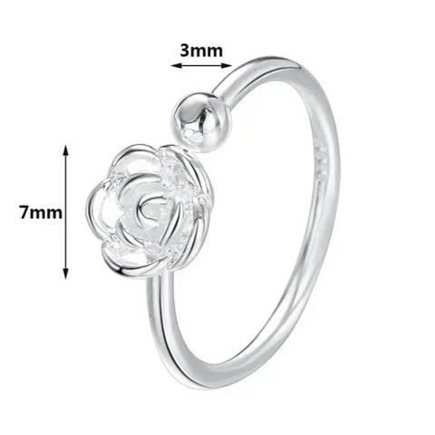 Rose Adjustable Ring