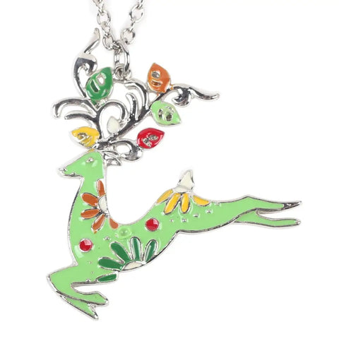 Running Deer Necklace