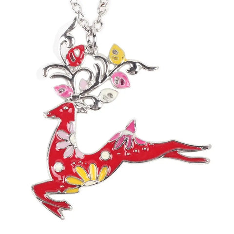 Running Deer Necklace