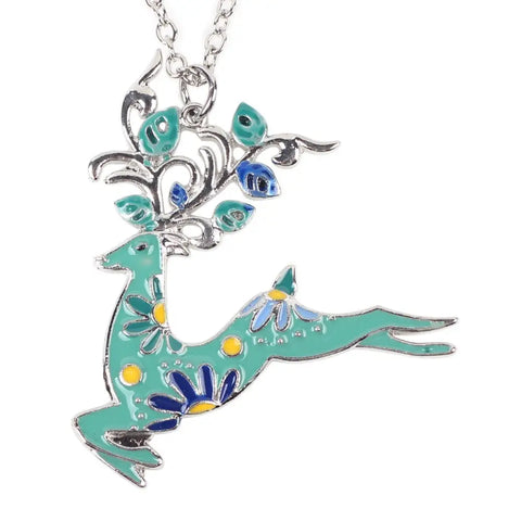 Running Deer Necklace