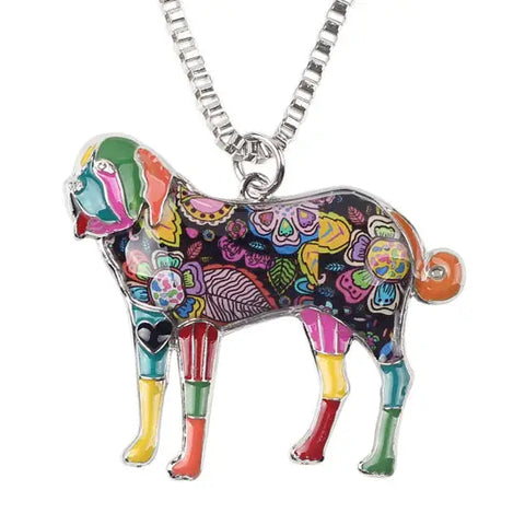 Saint Bernard Multicolor Necklace