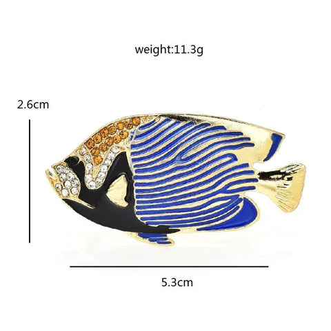 Sea Fish Brooch