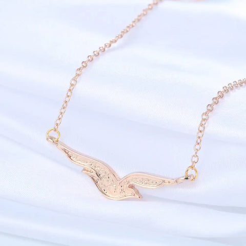 Seagull Bird Necklace