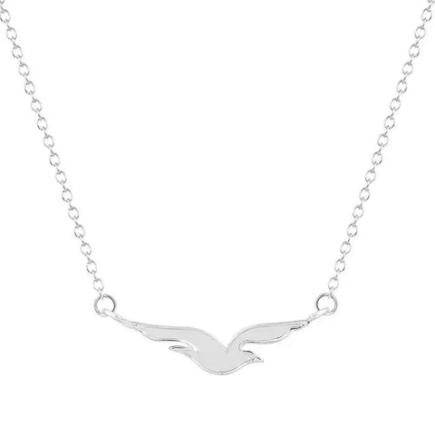 Seagull Bird Necklace
