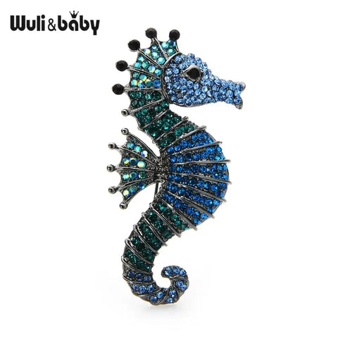 Seahorse Brooch