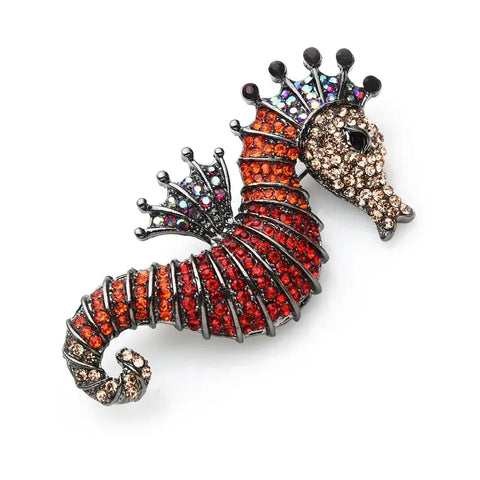 Seahorse Brooch