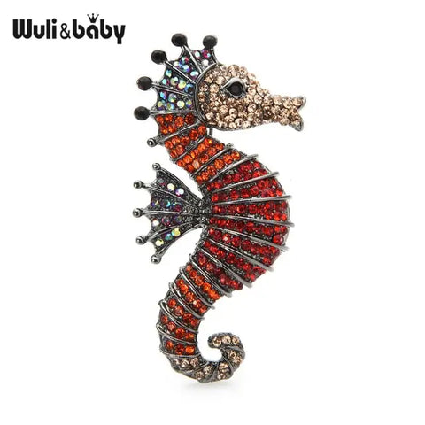 Seahorse Brooch